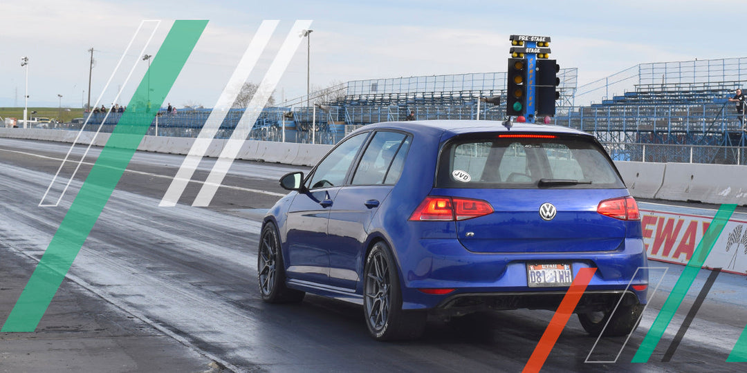 IE VW MK7 Garrett GT2260S Tuning in the 10s & TrueFlex Audi A3 Record Run!