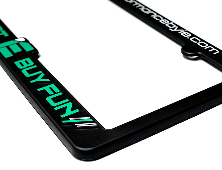 IE License Plate Frame